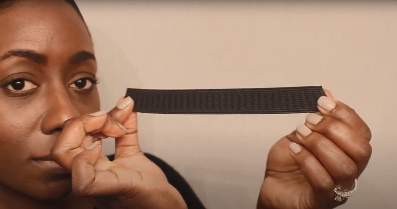 How to sew an elastic band to secure your wigs? Ft. Luvme Hair