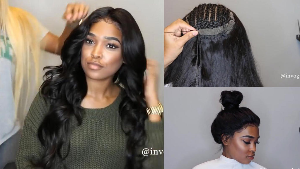 360 lace frontal install | Start to Finish | NO GLUE, TAPE, OR GEL