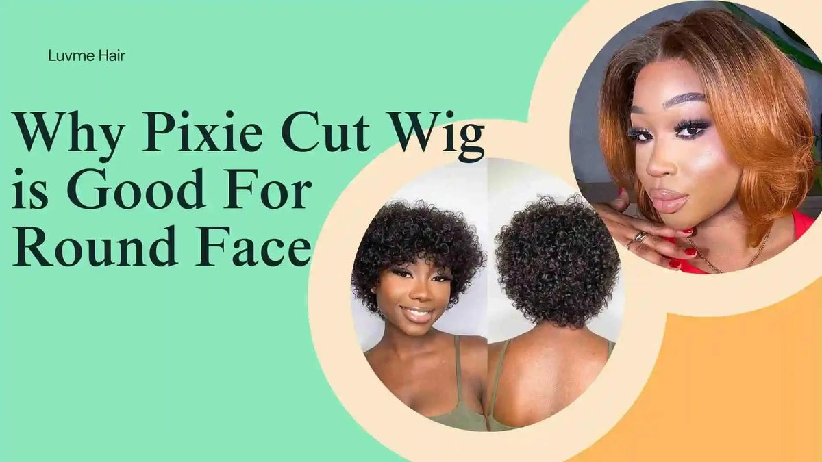 Pixie Cut Wig is Good For Round Face
