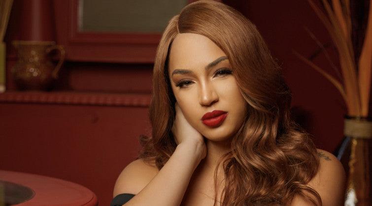 The photos of 100% human hair headband wig