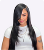 Luvme All-Day Comfort™ Wig 180% Density Layered Light Yaki Straight / Loose Body Wave Glueless 7x6 Closure HD Lace Human Hair Wig Pre-Cut Lace-46