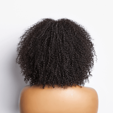 Exclusive Sale | Ready to Go Bouncy Jerry Curl Glueless Minimalist Lace Wig with Bangs