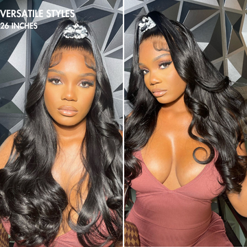 New Customers Only | PreMax Wigs | Super Natural Hairline Silky Straight Glueless 13x4 Frontal Lace Wig Human Hair Pre-Cut Lace-04