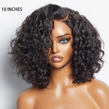Water Wave C Parted Glueless HD Minimalist Lace Wig