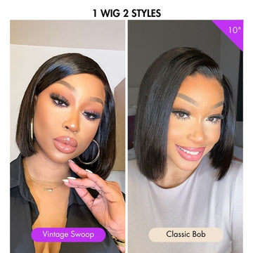Special Deal | Swoop Bangs Breathable Cap Deep Left C Part Silky Straight Glueless 5x5 Closure Lace Wig-02