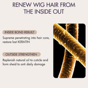 US Only | Wig Renewal Hair Oil, Repairs Dry & Damaged Hair, Boosts Shine, Controls Frizz