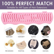 1pc Hair Extension Holder, Storage for Clip-in, Tape-in, Bundles & Weft