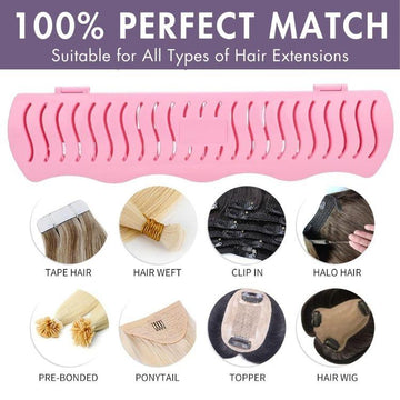 1pc Hair Extension Holder, Storage for Clip-in, Tape-in, Bundles & Weft