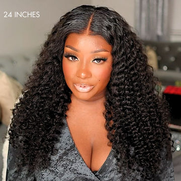 Exclusive Sale | PreMax 2.0 Wigs | Nature Max Deep Wave Ear-to-ear Glueless 13x6 Frontal HD Lace Long Curly Wig-12
