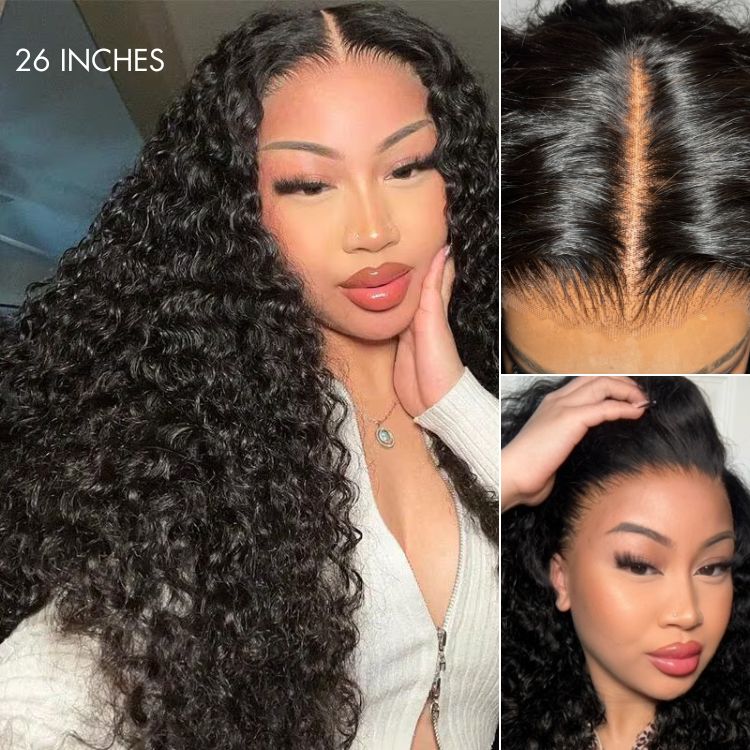 13x5 Ready to Go Frontal Wig | Nature Max Deep Wave Ear-to-ear Glueless HD Lace Long Curly Wig