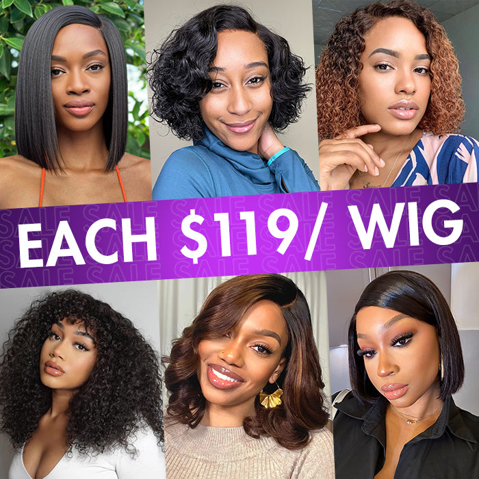 $119 Each | Final Deal |8-16 Inches | 6 Styles Available | Only 50 Left | No Code Needed