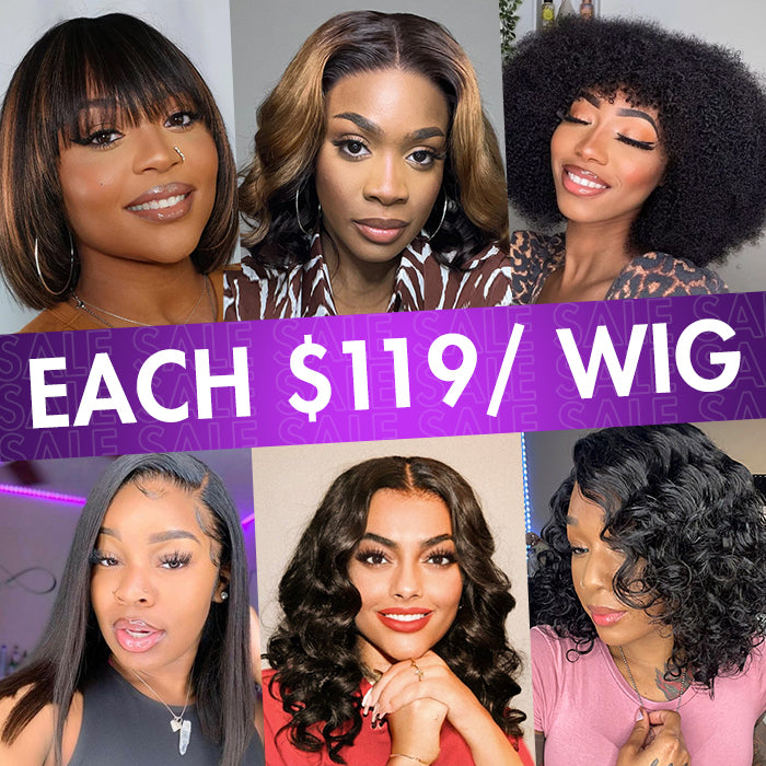 $119 Each | Final Deal |10-16 Inches | 6 Styles Available | Only 50 Left | No Code Needed