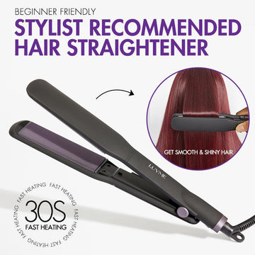 Hair Straightener Iron with US Plug, for Less Frizz, Shinier & Smoother Hair, Hair Styling Tool