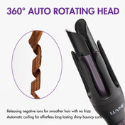Automatic Curling Iron with US Plug, Easy to Use, Fast Heating & 3 Temperature Settings, for Perfect Hair Styling