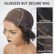 Go Natural Ease | Soft Kinky Curly Glueless 5x5 Closure HD Lace Wig Ready to Go
