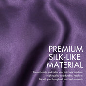 Double Layer Silk Sleep Cap, Anti-Static, Adjustable Fit for All Head Sizes