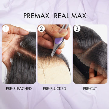 AiryFit™ Scalp Care Wigs - Deep Parting Loose Body Wave Humam Hair Wig 11x6 Frontal HD Lace Glueless Wig