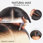 Luvme Hair PartingMax Glueless Wig Loose Body Wave 7x6 Closure HD Lace Pre Cut & Plucked & Bleached Ready to Go