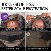 New Customers Only | Salt and Pepper Short Pixie Cut Wig Glueless Minimalist HD Lace Grey Wig Pre-Cut Lace-08