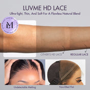 Crazy Wednesday | PreMax Wigs - Nature Max Yaki / Silky Bob Ear-to-Ear Glueless 13x6 Frontal HD Lace Short Bob Wig-10