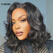 New Customers Only | Body Wave / Straight / Kinky / Deep Wave Human Hair U Part Wig-05