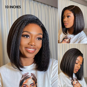 U Part Quick & Easy Affordable 100% Human Hair Wig-08