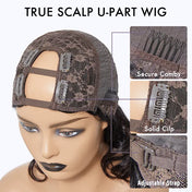 U Part Quick & Easy Affordable 100% Human Hair Wig-12