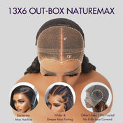 Crazy Wednesday | PreMax Wigs - Nature Max Yaki / Silky Bob Ear-to-Ear Glueless 13x6 Frontal HD Lace Short Bob Wig-02