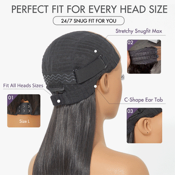 Blonde Highlight Short Layered Bob Wig Glueless 5x5 Closure Pre-Cut Lace Wig All Head Sizes Fit Cap-06