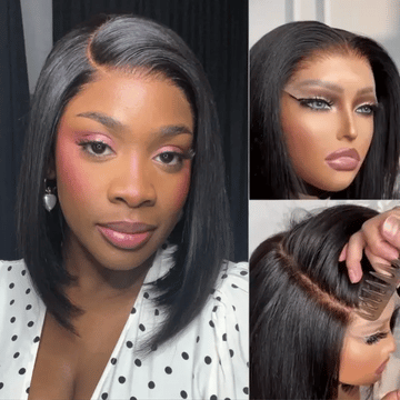 Special Deal | Luvme Hair PartingMax Glueless Wig Silky Blunt Bob Cut 7x6 Closure HD Lace Wig Breathable Cap-01