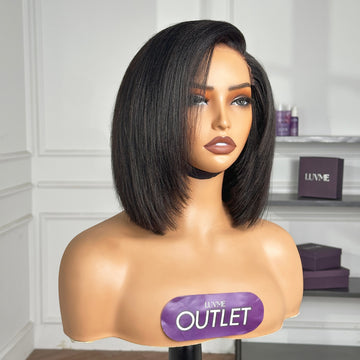 Special Deal | Layered Cut Yaki Straight Bob Glueless Minimalist HD Lace Bob Wig-01