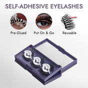 Luvme Self-Adhesive Eyelashes, No Glue Needed, 3-in-1 Multi-Style Pack-02