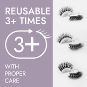 Luvme Self-Adhesive Eyelashes, No Glue Needed, 3-in-1 Multi-Style Pack-05