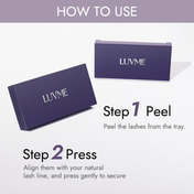 Luvme Self-Adhesive Eyelashes, No Glue Needed, 3-in-1 Multi-Style Pack-07