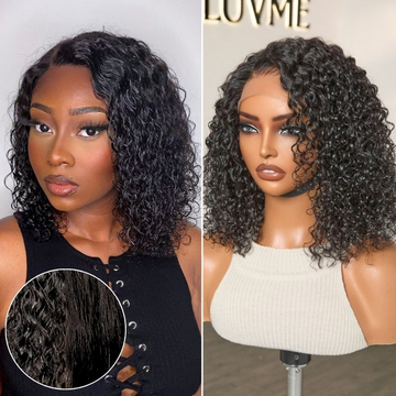 Special Deal | Wet and Wavy 5x5 Closure Pre-Cut Lace Water Wave Wig Glueless Side Part Human Hair Wig Breathable Cap-01
