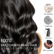 Luvme Too Easy Texture Yaki Straight 100% Virgin Human Hair Bundles 1pc / 3pcs-07