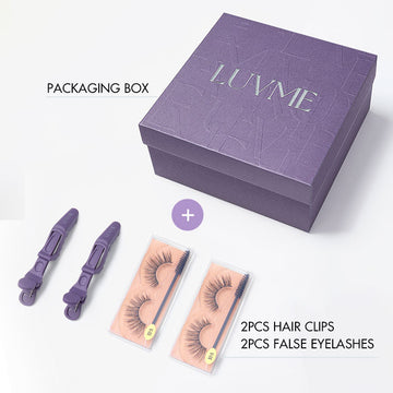 Luvme Too Easy Texture Kinky Curly Invisible Edge Clip in Hair Extensions Human Hair 110g 6pcs with Free Gift-07