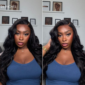 Luvme All-Day Comfort™ Wig Layered Loose Body Wave Glueless 7x6 Closure HD Lace Human Hair Long Wig Pre-Cut Lace-29
