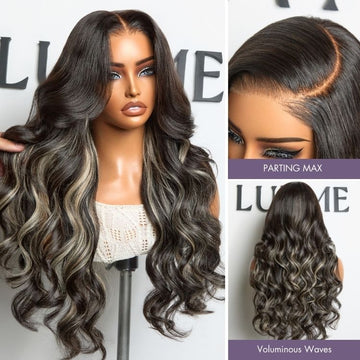 Luvme All-Day Comfort Wig Platinum Blonde Highlight Loose Body Wave Glueless 7x6 Closure HD Lace Wig Pre-Cut Lace-03