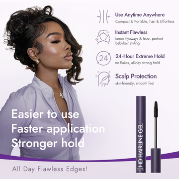 US Only - Hairline Styling Gel, All-Day Strong Hold for Baby Hairs, Edges & Flyaways-13