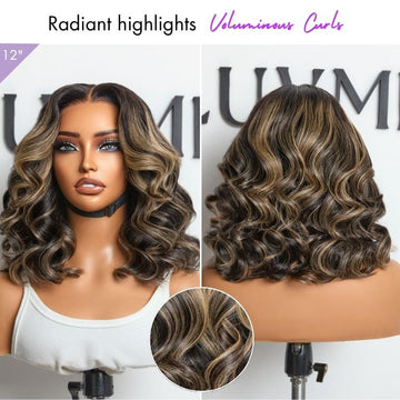 Luvme All-Day Comfort Wig Blonde Highlight Loose Wave Glueless Minimalist HD Lace T Part Wig Pre-Cut Lace-03