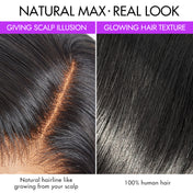 Retro 90s Flip Ends Bob Cut Wig Glueless 13x4 Frontal Lace Human Hair Wig-03