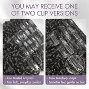 Highlights Silky Straight / Kinky Curly / Deep Wave Clip in Extensions Human Hair 135g 9pcs / 7pcs with Free Gift-26
