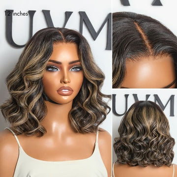 Luvme All-Day Comfort™ Wig Blonde Highlight Loose Wave Glueless Minimalist HD Lace T Part Wig Pre-Cut Lace-18