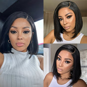 Exclusive Sale | PreMax Wigs - Nature Max Silky Bob Ear-to-Ear Glueless 13x6 Frontal HD Lace Bob Wig-21