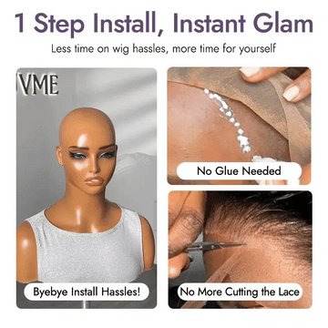 Trendy Pre-Colored Glueless Throw On & Go Short Pixie Cut Wig with Bangs Breathable Cap - US Only-02
