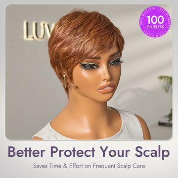 Trendy Pre-Colored Glueless Throw On & Go Short Pixie Cut Wig with Bangs Breathable Cap - US Only-04