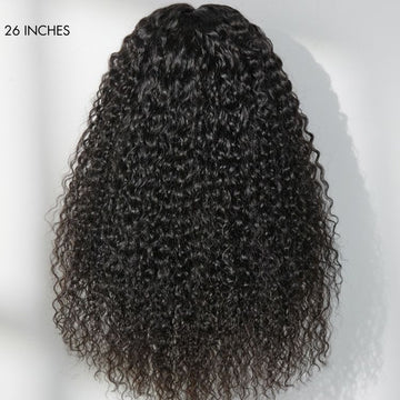 PreMax 250% Density Water Wave Glueless Flexi-Fit Drawstring 13x4 Frontal Lace Fluffy Curly High Density Wig Pre-Cut Lace-09