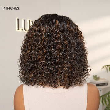Wet and Wavy 5x5 Closure Pre-Cut Lace Water Wave Wig Glueless Side Part Human Hair Wig-11