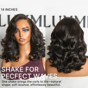 NatureMAX 200% Density Loose Wave Glueless 13x6 HD Lace Front Shoulder Length Wig Pre-Cut Lace Flexi-Fit Drawstring Cap-05